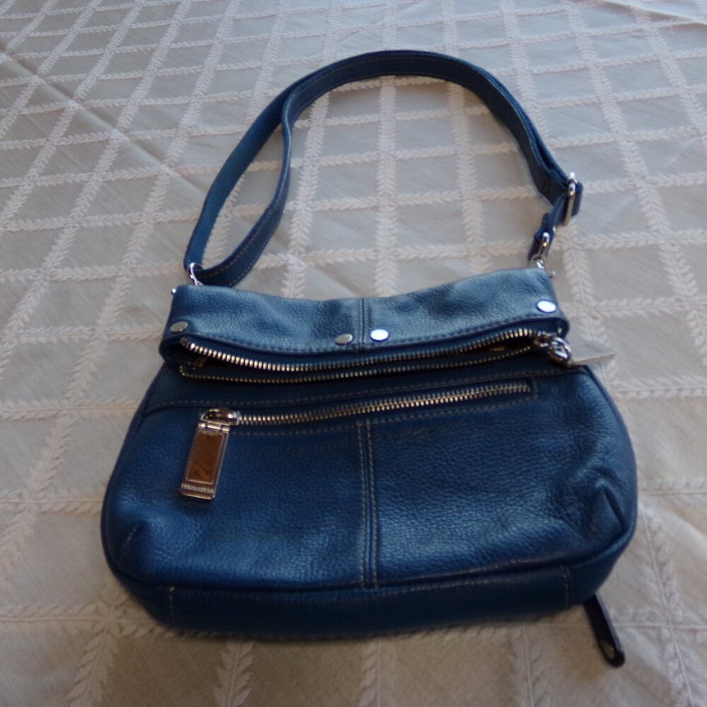 Tignanello Crossbody Purse in Blue